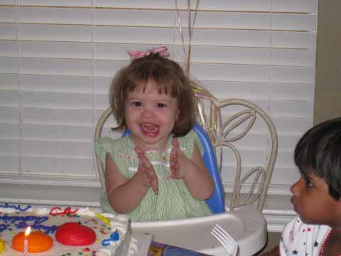 Clapping for cake